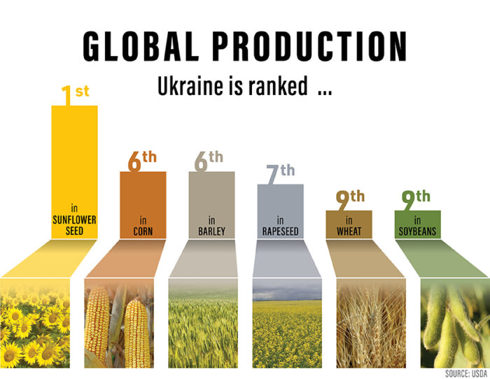 Impact of War in Ukraine on global agriculture