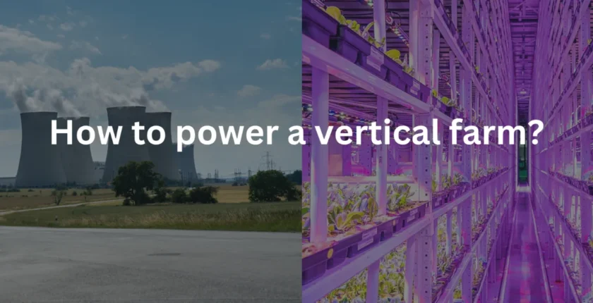 How to power a vertical farm